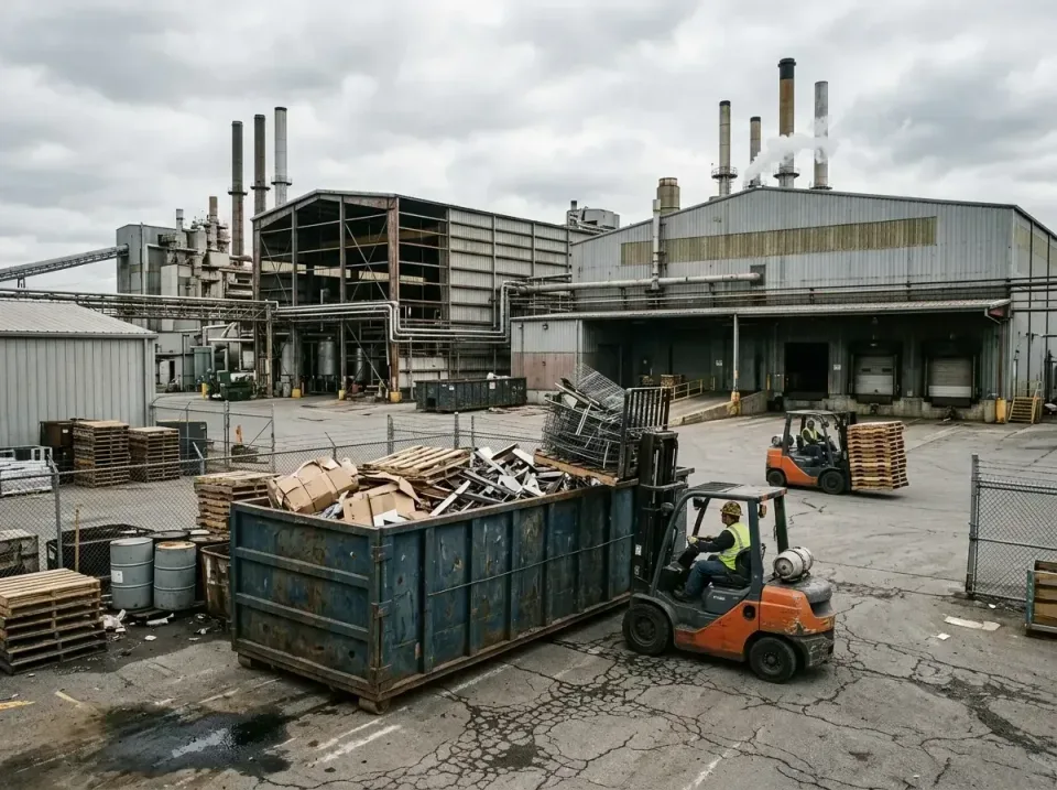 industrial-factory-scrap-conta-003 — frequently asked questions, Cheap Roll-off Dumpster Rentals in Richton Park, IL
